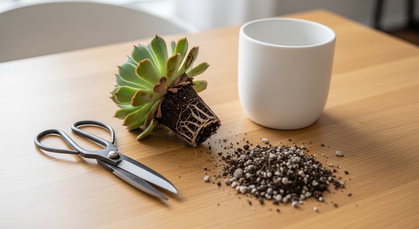 How to Save a Dying Succulent