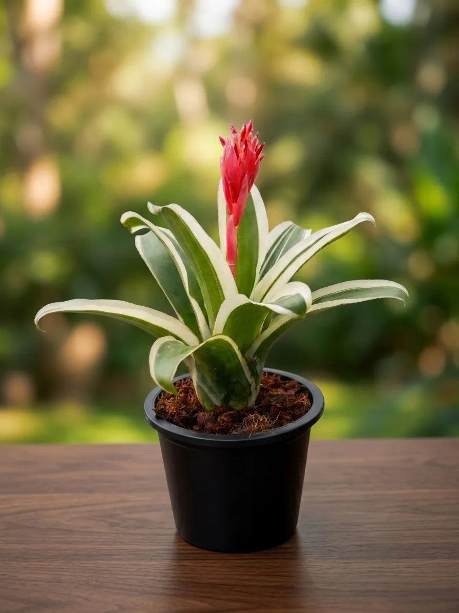 Variegated Bromeliad