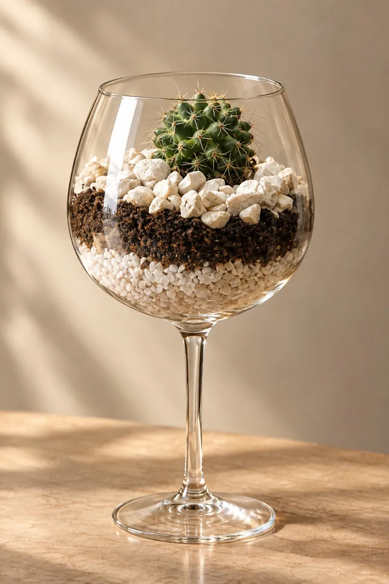 The Cactus Coupe Terrarium