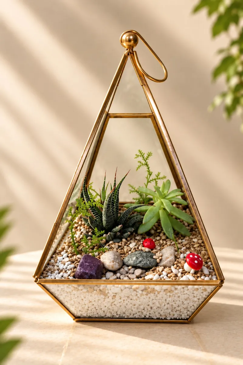 The Desert Pyramid Terrarium